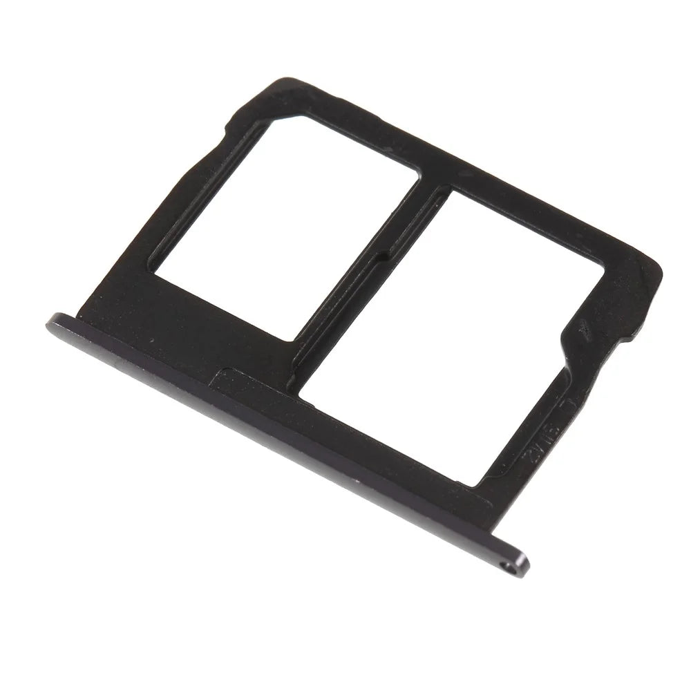 OEM SIM + Micro SD Card Tray Holder Part for Motorola Moto G5S Plus - Grey - 2