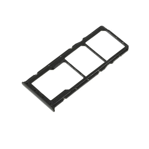 OEM Dual SIM Micro SD Card Tray Holder Replacement for Huawei Y9 (2018) / Enjoy 8 Plus - Black - 1