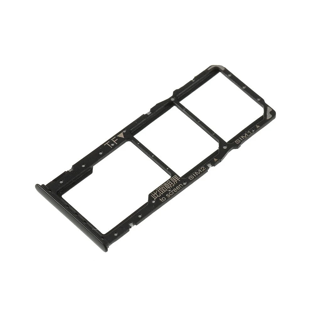 OEM Dual SIM Micro SD Card Tray Holder Replacement for Huawei Y9 (2018) / Enjoy 8 Plus - Black - 2