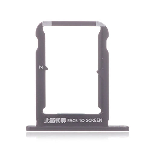 OEM Dual SIM Card Tray Slot Part for Xiaomi Mi Mix 2s - Black - 1