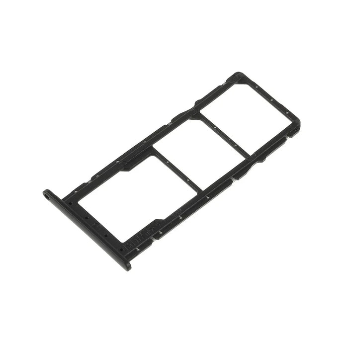 OEM Dual SIM Card + Micro SD Card Tray Holders Part for Huawei Honor 8X - Black - 1
