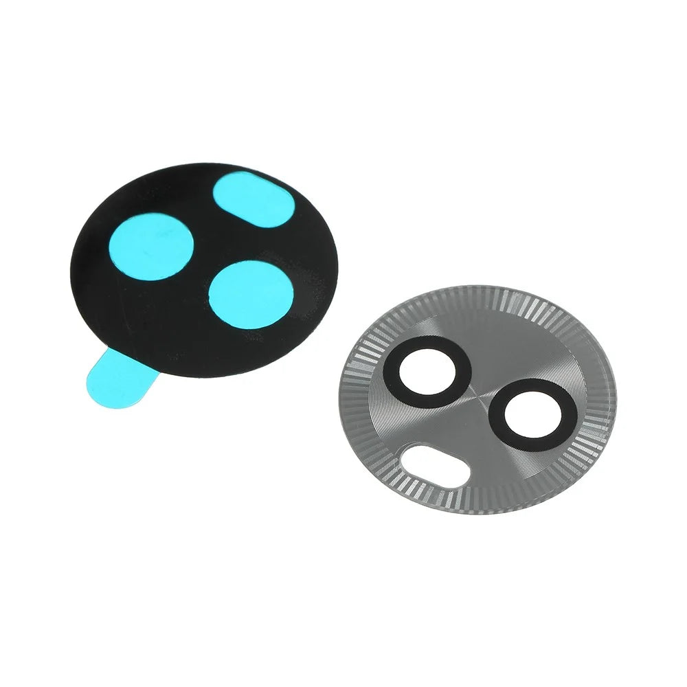 OEM Rear Camera Lens Cover with Adhesive Sticker for Motorola Moto G6 - Silver - 2