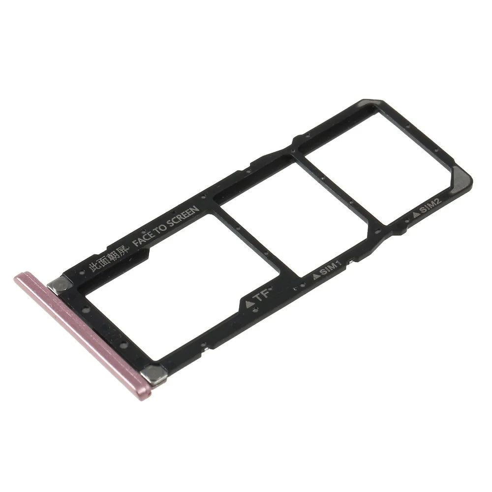 OEM Dual SIM Card + Micro SD Card Tray Holder Replacement for Xiaomi Redmi S2/Y2 - Rose Gold - 1