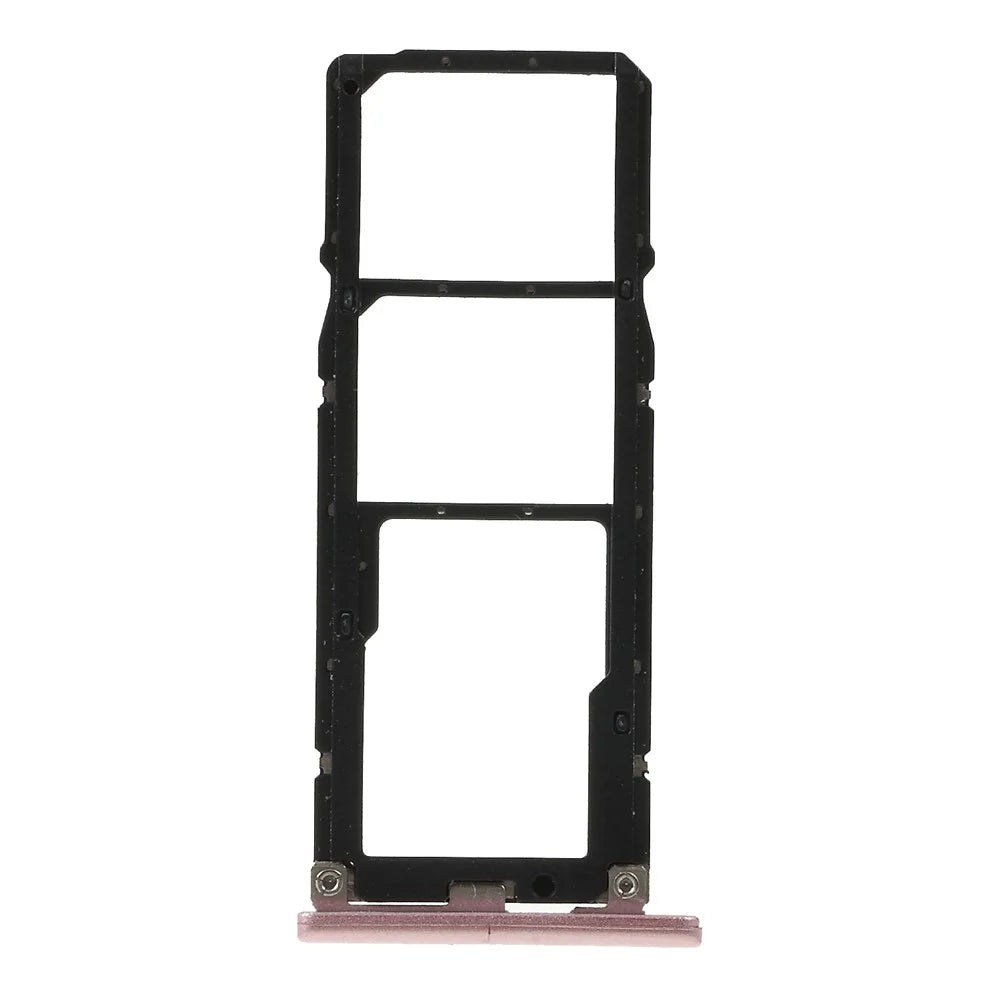 OEM Dual SIM Card + Micro SD Card Tray Holder Replacement for Xiaomi Redmi S2/Y2 - Rose Gold - 3