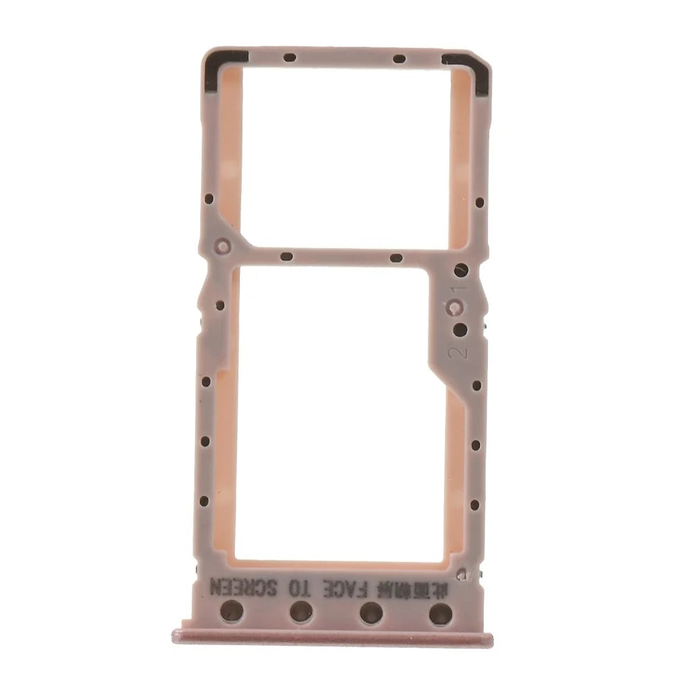 OEM Dual SIM Micro SD Card Tray Holder Repair Part for Xiaomi Redmi 6 / Redmi 6A - Rose Gold - 4