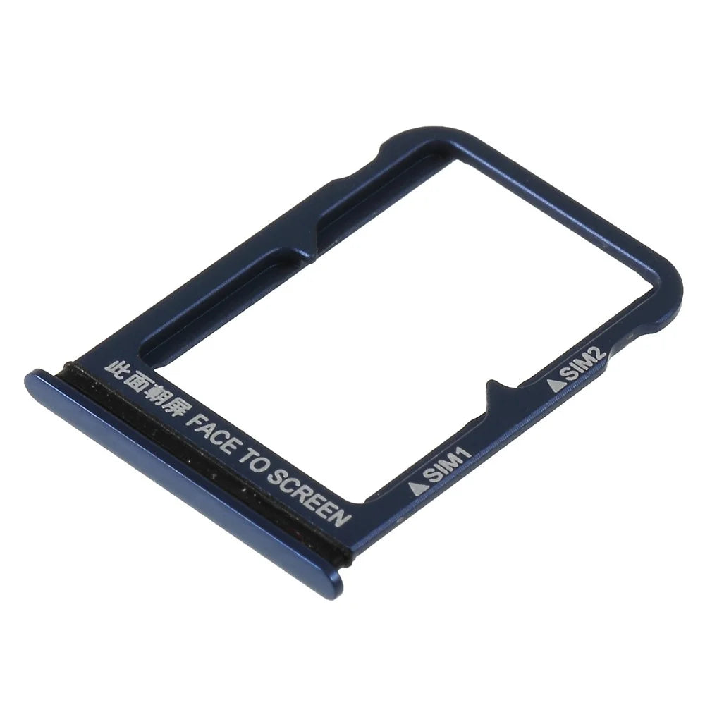 OEM SIM Card Tray Holder Repair Part for Xiaomi Mi 8 (6.21-inch) - Blue - 1
