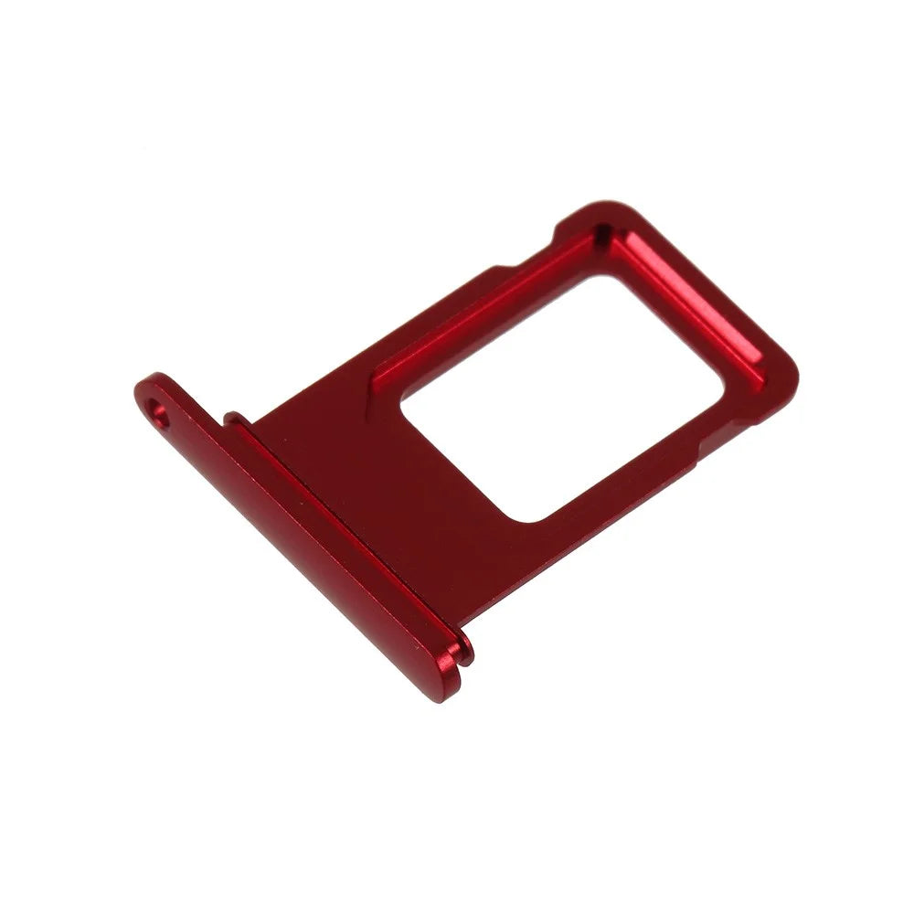 OEM Single SIM Card Tray Holder Part for iPhone XR 6.1 inch - Red - 2
