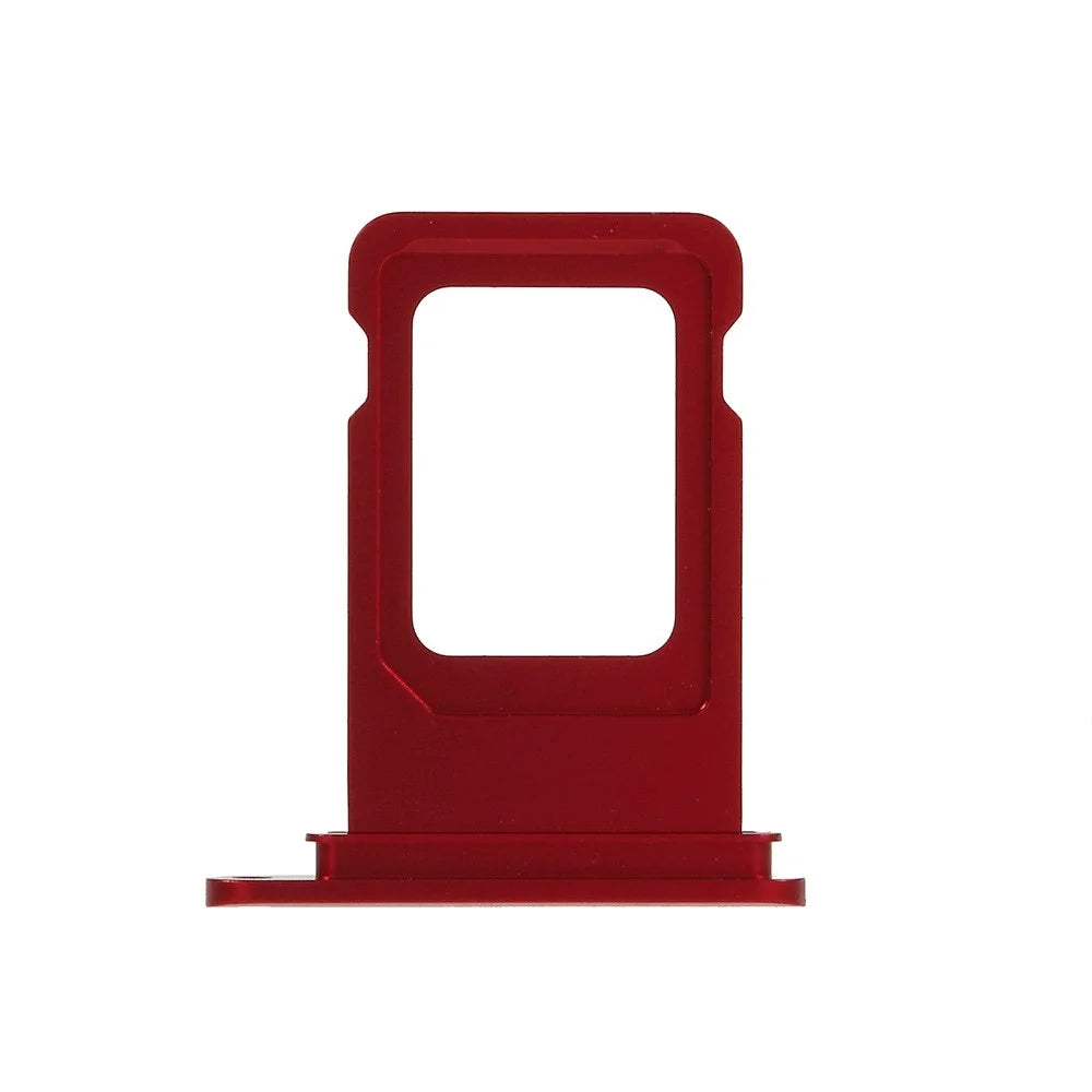 OEM Single SIM Card Tray Holder Part for iPhone XR 6.1 inch - Red - 3