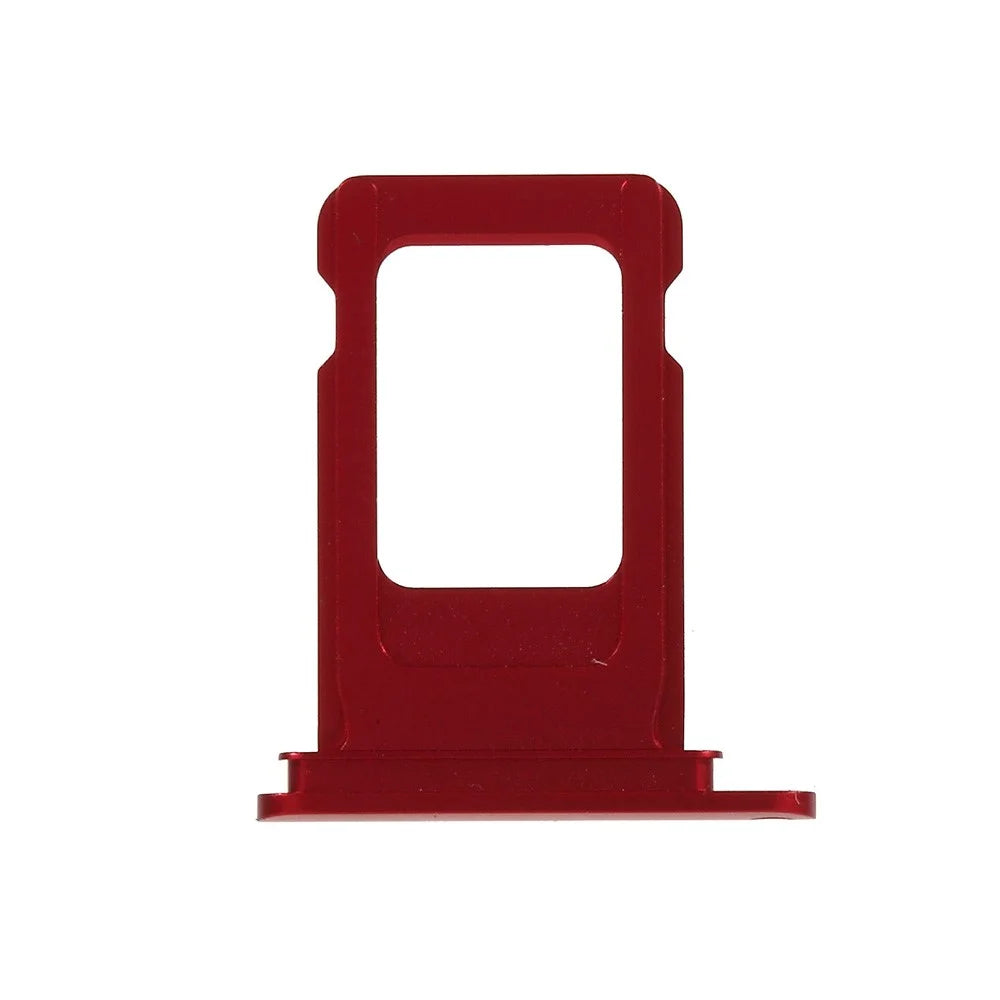 OEM Single SIM Card Tray Holder Part for iPhone XR 6.1 inch - Red - 4