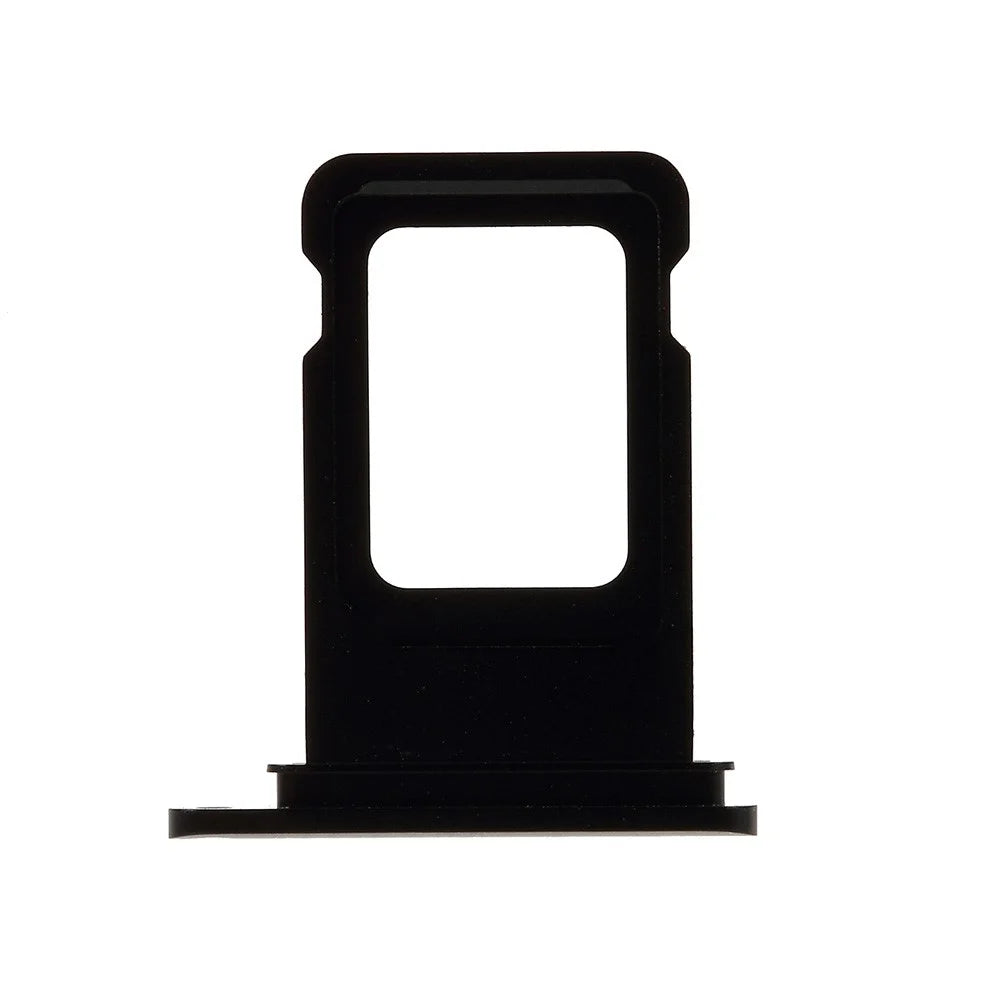 OEM Dual SIM Card Tray Holder Part for iPhone XR 6.1 inch - Black - 3