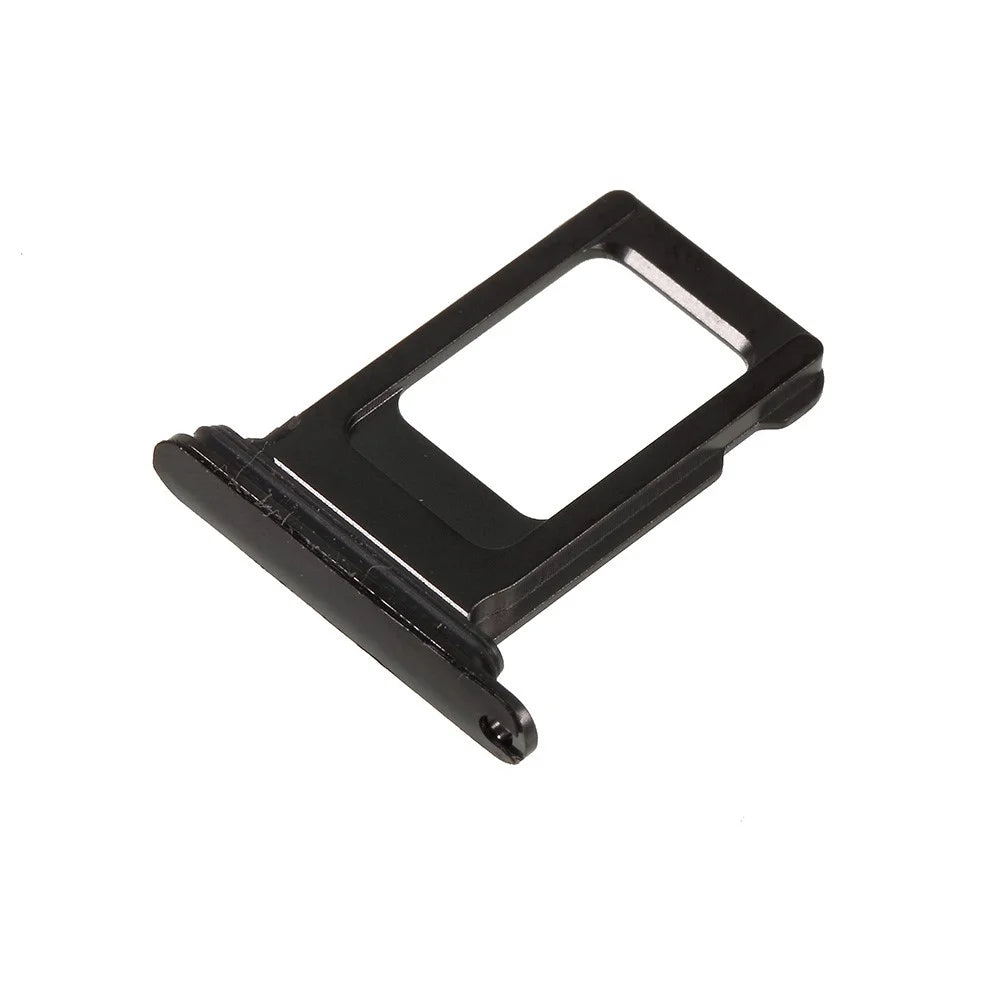 OEM Single SIM Card Tray Holder Part for iPhone XS Max 6.5 inch - Black - 1