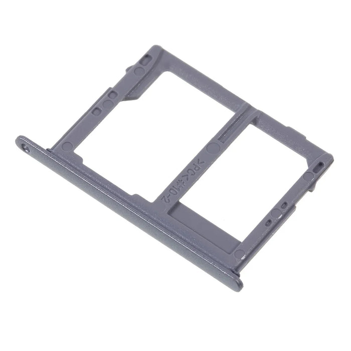 2PCS OEM Dual SIM MicroSD Card Tray Holder Repair Part for Samsung Galaxy A6 (2018) - Grey - 3