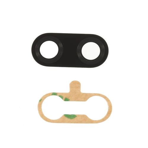 For Huawei nova 3 OEM Rear Camera Glass Lens Cover with Adhesive Sticker - Black - 1
