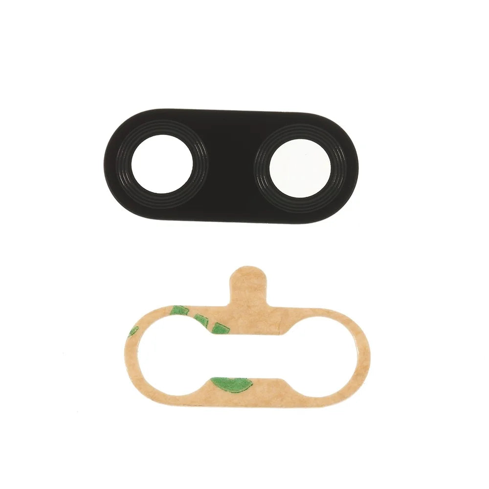 For Huawei nova 3 OEM Rear Camera Glass Lens Cover with Adhesive Sticker - Black - 1