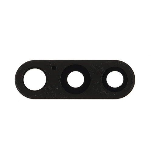 For Nokia X6 / 6.1 Plus OEM Back Camera Glass Lens Cover with Adhesive Sticker - Black - 1