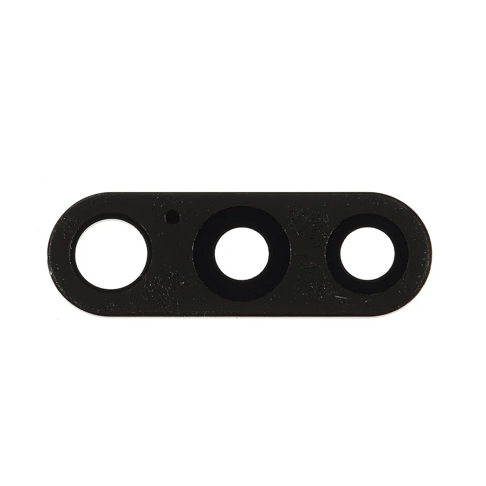 For Nokia X6 / 6.1 Plus OEM Back Camera Glass Lens Cover with Adhesive Sticker - Black - 1