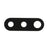 For Nokia X6 / 6.1 Plus OEM Back Camera Glass Lens Cover with Adhesive Sticker - Black - 2