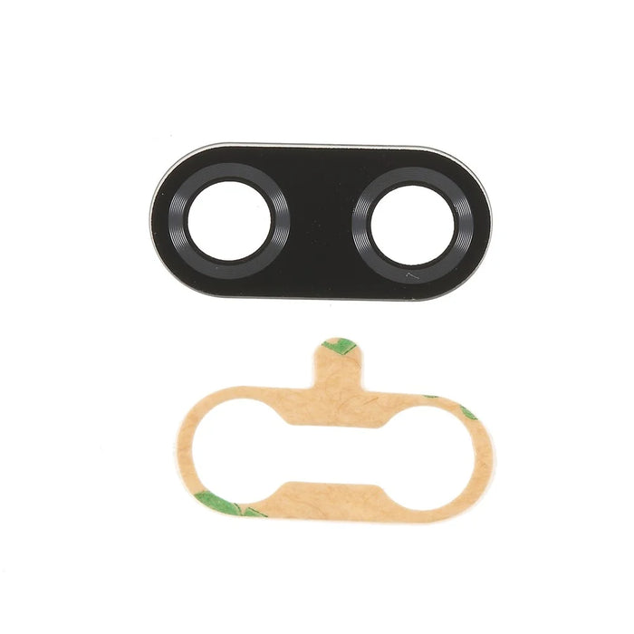 OEM Rear Camera Glass Lens Cover for Huawei nova 3i / P Smart Plus with Adhesive Sticker - Black - 1