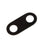 OEM Back Camera Glass Lens Cover Part for Huawei Honor 9 Lite / V8 with Adhesive Sticker - Black - 3