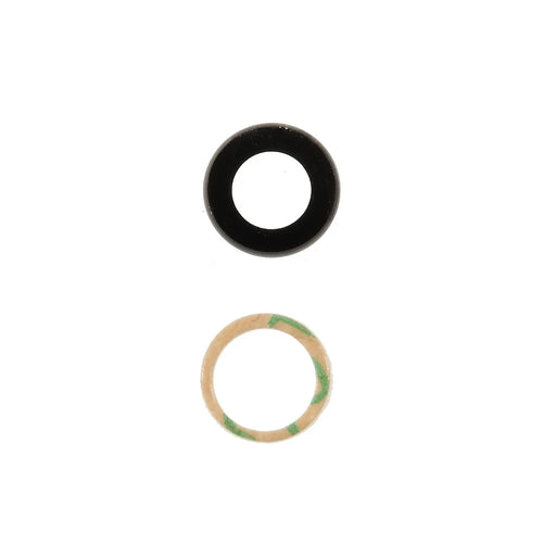 OEM Back Camera Glass Lens Cover for Huawei Y9 (2018) / Enjoy 8 Plus with Adhesive Sticker - Black - 1