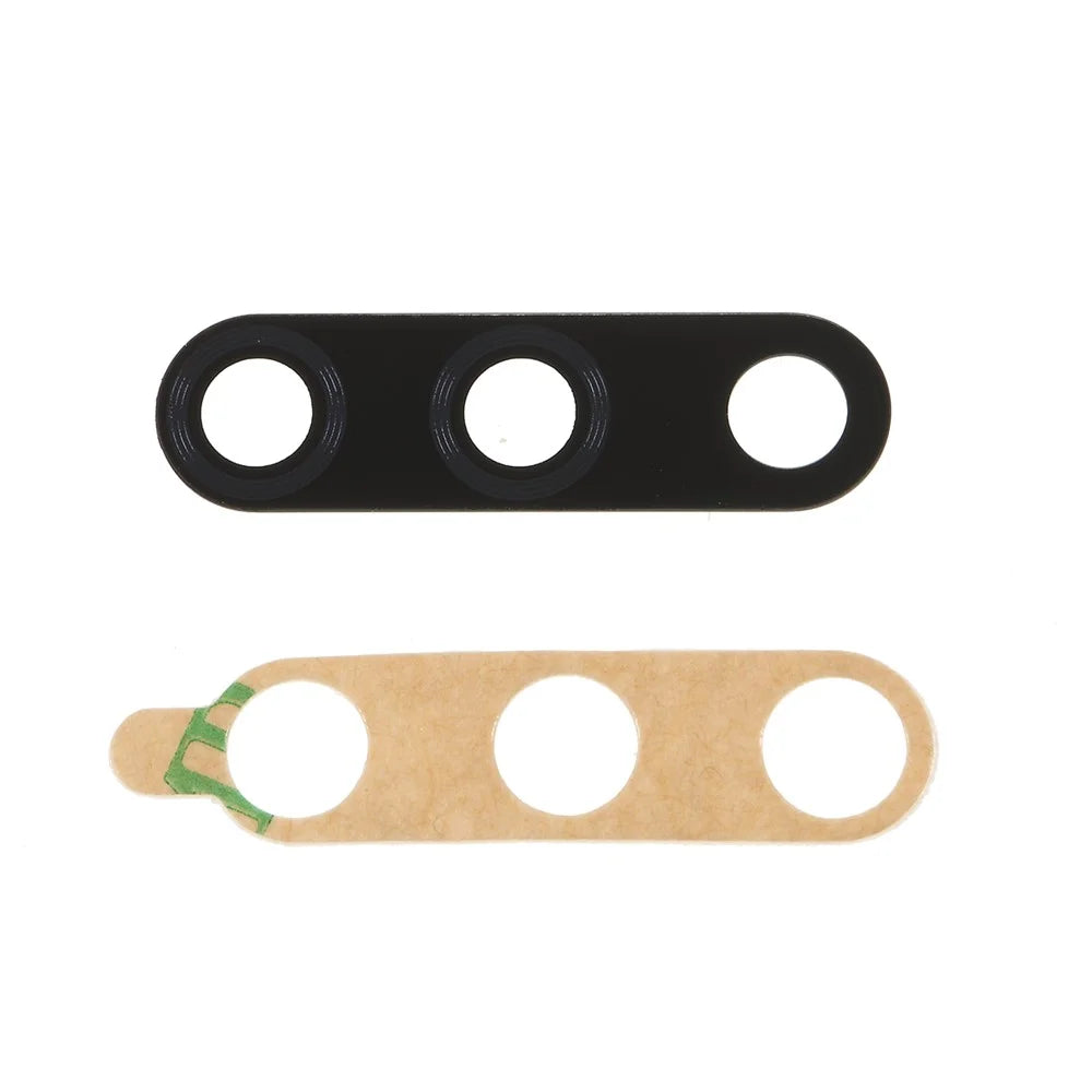 OEM Back Camera Glass Lens Cover Part for Huawei Honor 7A with Adhesive Sticker - Black - 1