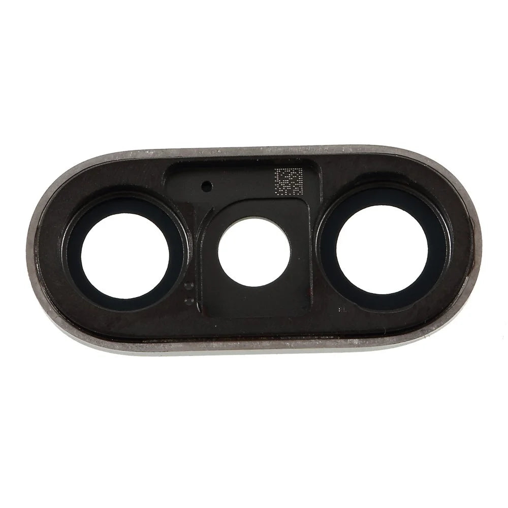 OEM Back Camera Lens Ring Cover with Glass Lens for iPhone XS 5.8 inch / XS Max 6.5 inch - Silver - 3
