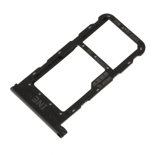 OEM Dual SIM Card Tray Slot Replacement for Huawei P Smart+ / nova 3i - Black - 1