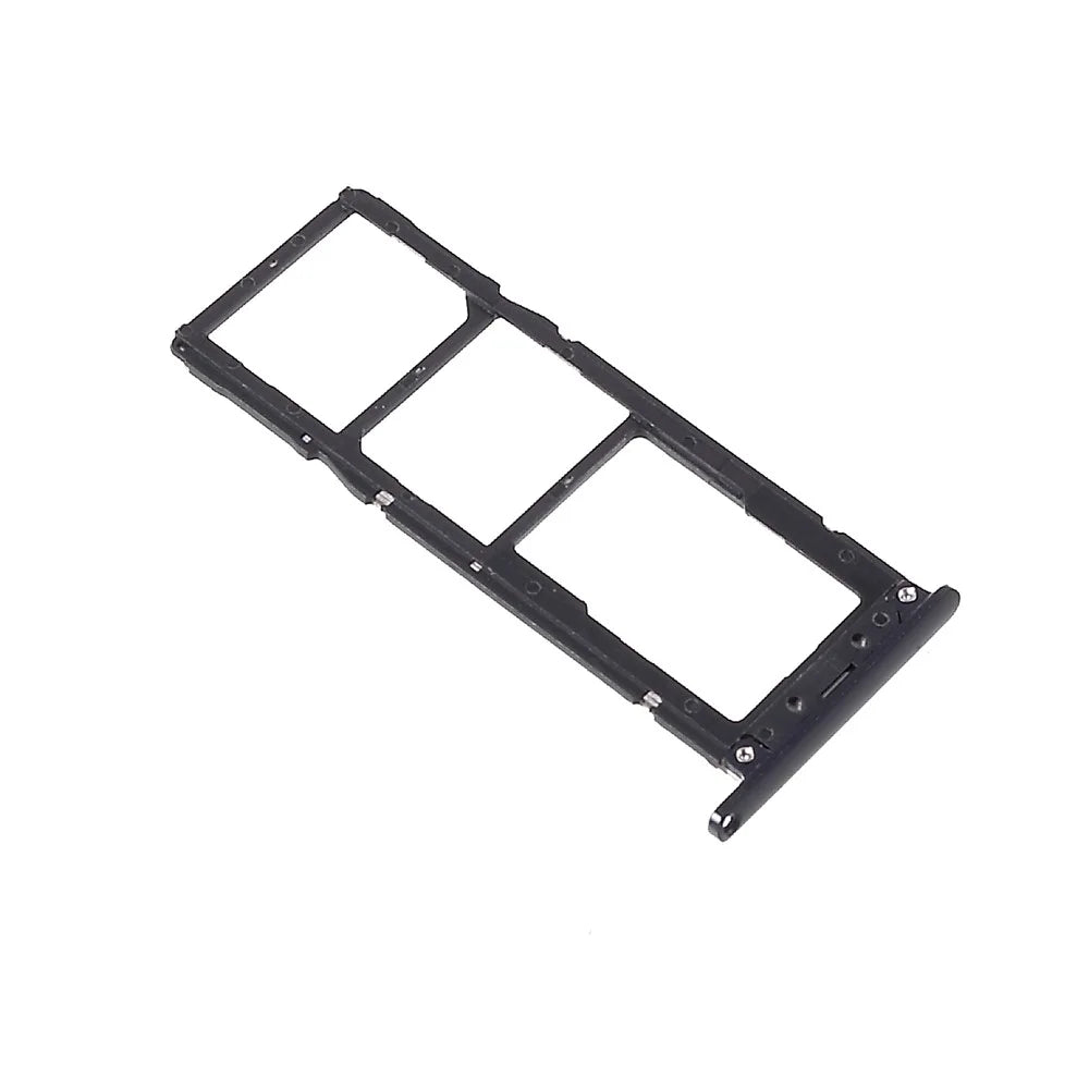 OEM Dual SIM Card + Micro SD Card Tray Holder Replacement for Asus ZenFone 4 Max (ZC554KL) - Black - 2
