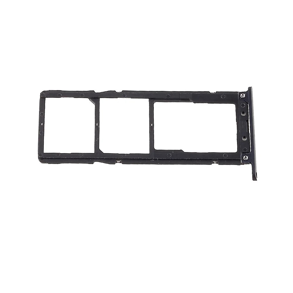 OEM Dual SIM Card + Micro SD Card Tray Holder Replacement for Asus ZenFone 4 Max (ZC554KL) - Black - 3