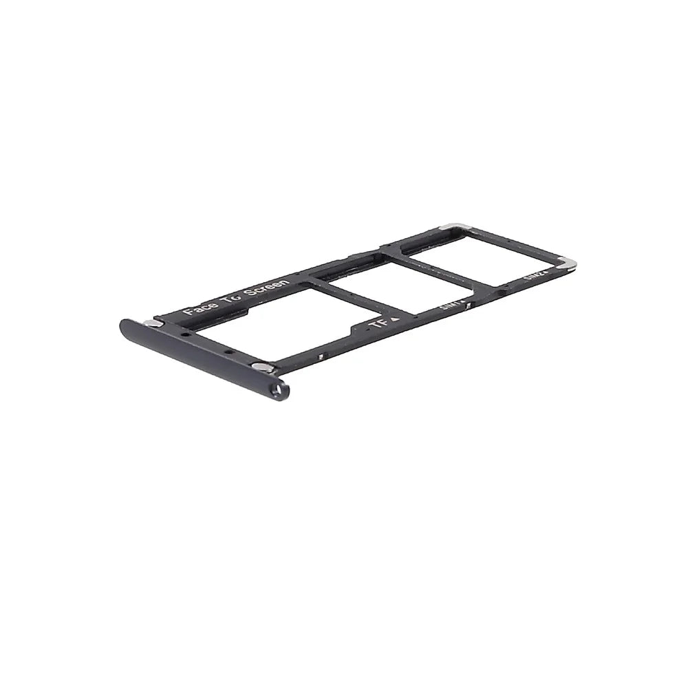 OEM Dual SIM Card + Micro SD Card Tray Holder Replacement for Asus ZenFone 4 Max (ZC554KL) - Black - 5