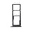 OEM Dual SIM Card + Micro SD Card Tray Holder Replacement for Asus Zenfone 4 Max ZC520KL - Black - 1