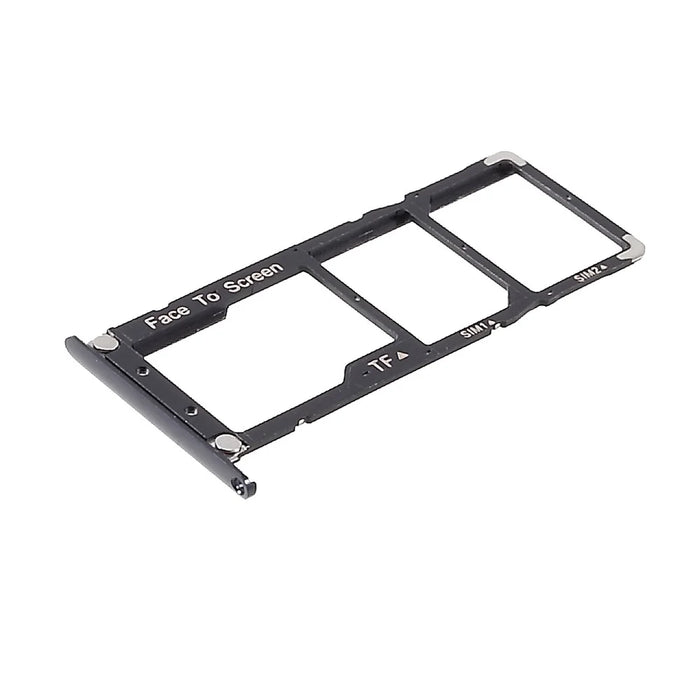 OEM Dual SIM Card + Micro SD Card Tray Holder Replacement for Asus Zenfone 4 Max ZC520KL - Black - 5