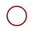 OEM Metal Protective Ring for iPhone XR 6.1 inch Rear Big Camera Lens - Red - 3