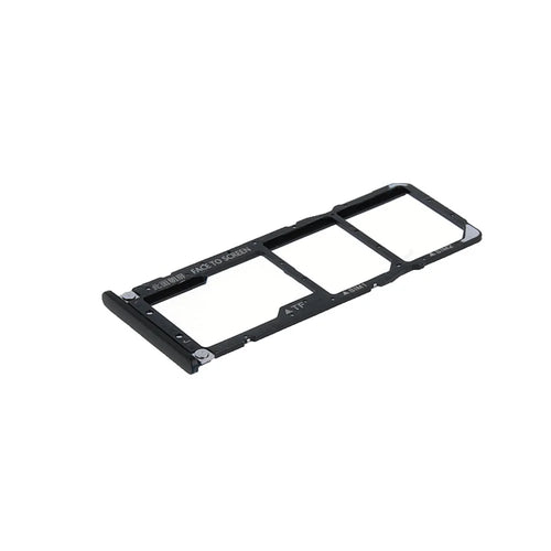 OEM Dual SIM Micro SD Card Tray Holder Replacement for Xiaomi Mi A2 Lite / Redmi 6 Pro - Black - 1