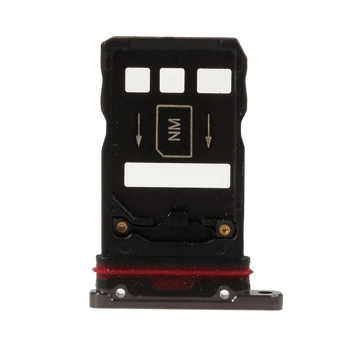 OEM SIM & NM Card Tray Holder Replace Part for Huawei Mate 20 Pro - Grey - 4
