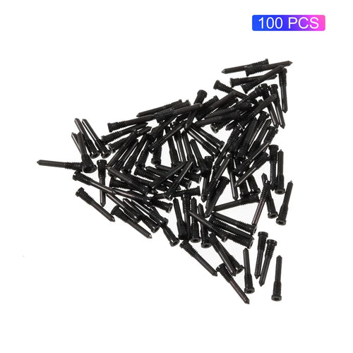 100PCS/Pack OEM Dock Connector Screws Part for iPhone XS 5.8 inch - Black - 1