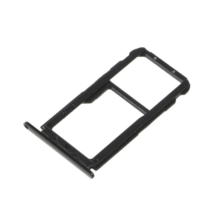 OEM Dual SIM Micro SD Card Tray Holder Replacement for Huawei Mate 20 Lite - Black - 2