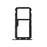 OEM Dual SIM Micro SD Card Tray Holder Replacement for Huawei Mate 20 Lite - Black - 4