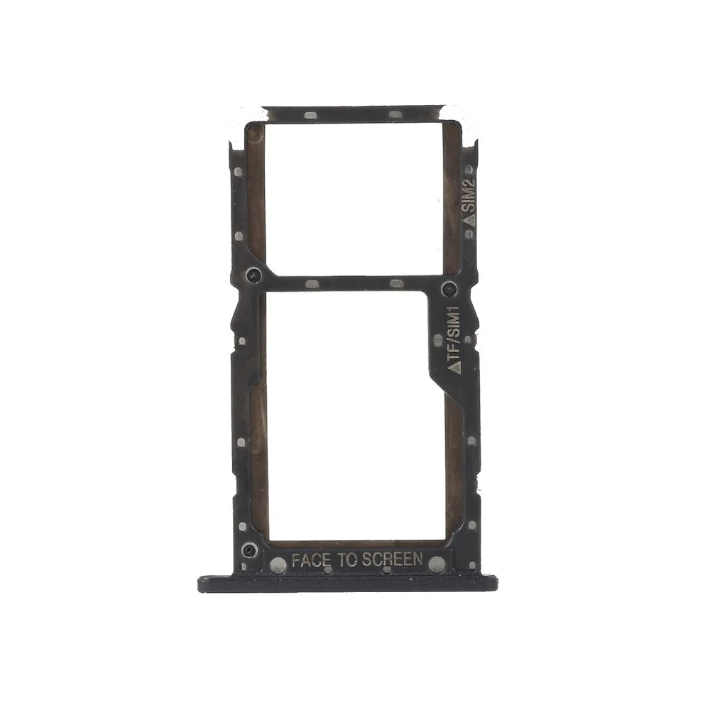 OEM Dual SIM Micro SD Card Tray Holder Replacement for Xiaomi Pocophone F1 / Poco F1 - Black - 3