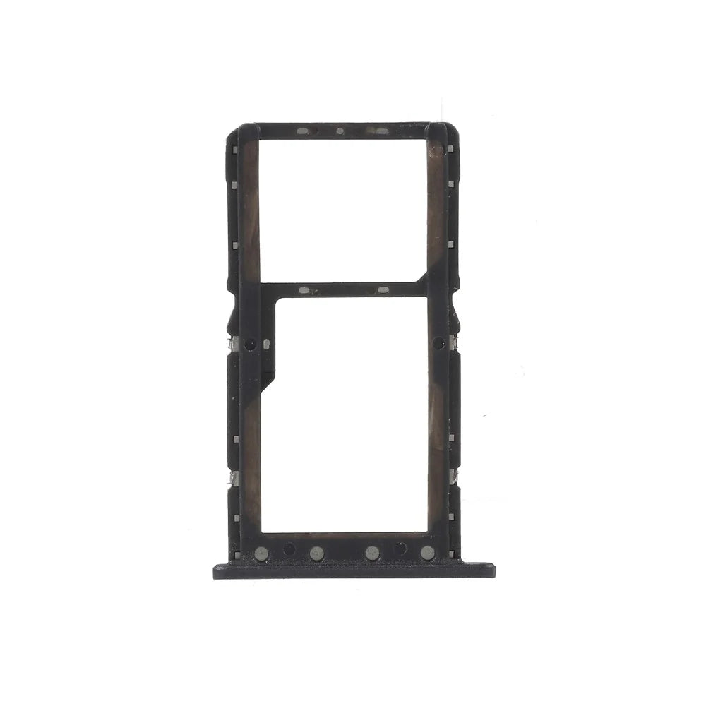 OEM Dual SIM Micro SD Card Tray Holder Replacement for Xiaomi Pocophone F1 / Poco F1 - Black - 4