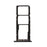 OEM SIM MicroSD Card Tray Holder for Asus Zenfone Max Pro (M1) ZB601KL - Black - 4