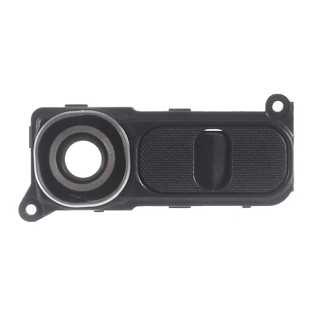 OEM Camera Lens Ring Cover with Power Switch Button for LG G4 H815 - Grey - 1