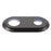 For iPhone 8 Plus 5.5 inch Rear Camera Lens Ring Cover with Glass Lens - Black - 3