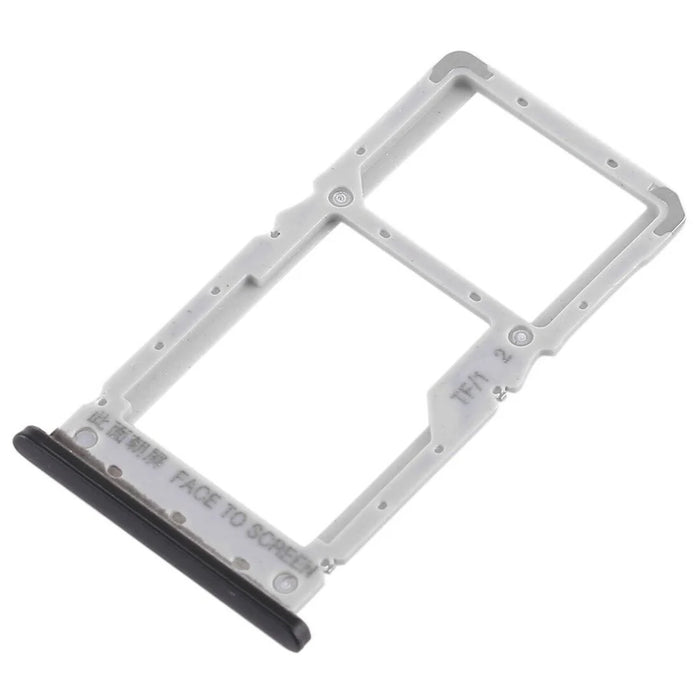 OEM Dual SIM Card Tray Holder Part Replacement for Xiaomi Redmi Note 6 Pro - Black - 3
