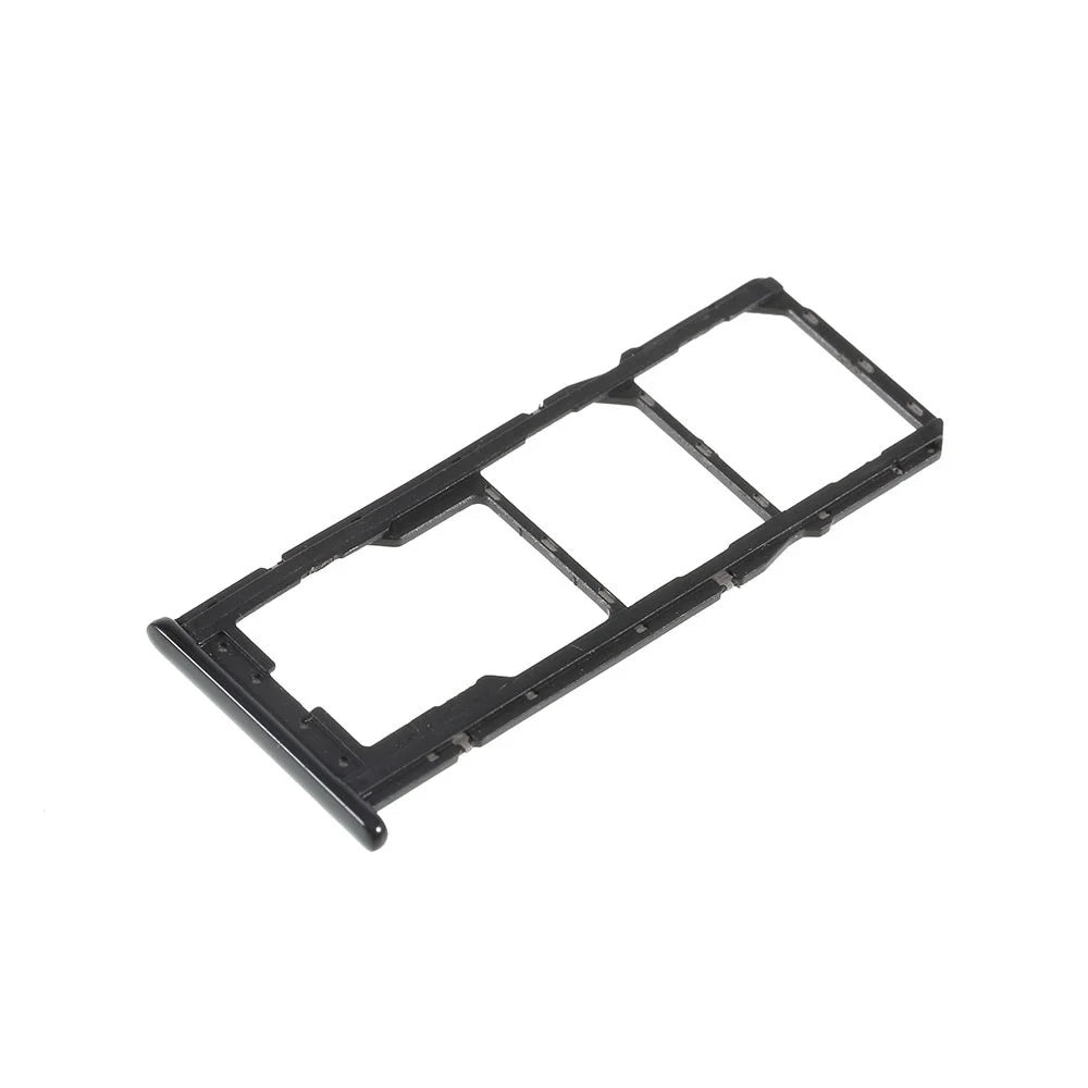 OEM for Motorola One / P30 Play (China) Dual SIM + SD Card Tray Holder Part - Black - 1