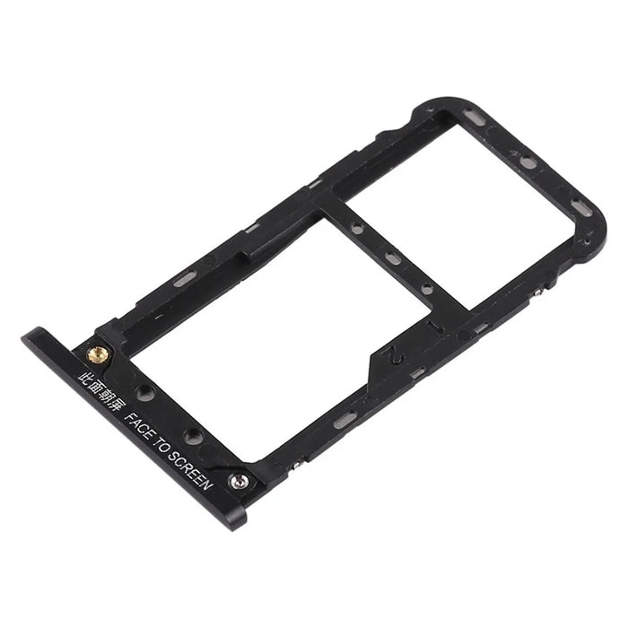 OEM Dual SIM Card Tray Holder Replace Part for Xiaomi Mi Max 3 - Black - 1