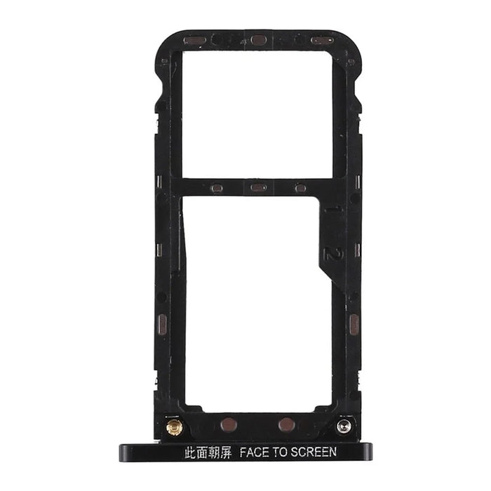 OEM Dual SIM Card Tray Holder Replace Part for Xiaomi Mi Max 3 - Black - 3