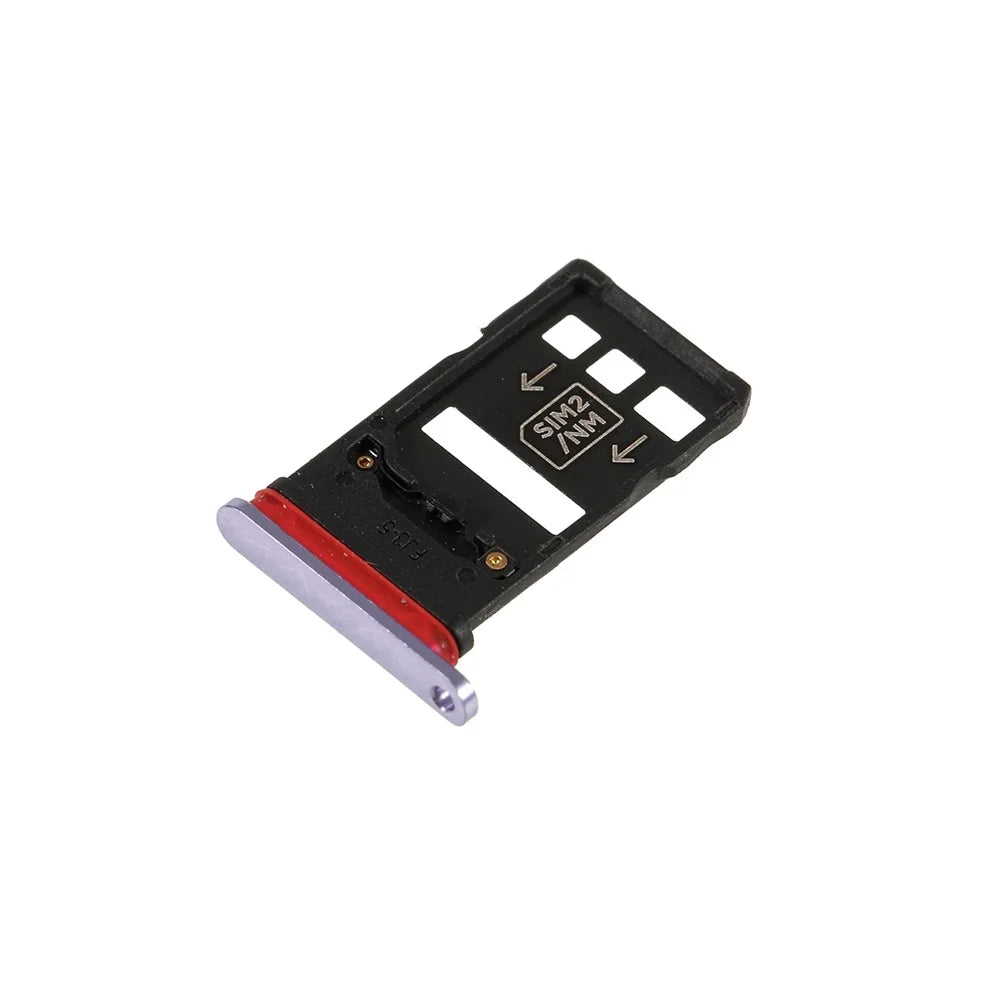 OEM SIM Card Tray Holder for Huawei Mate 20 X - Purple - 4