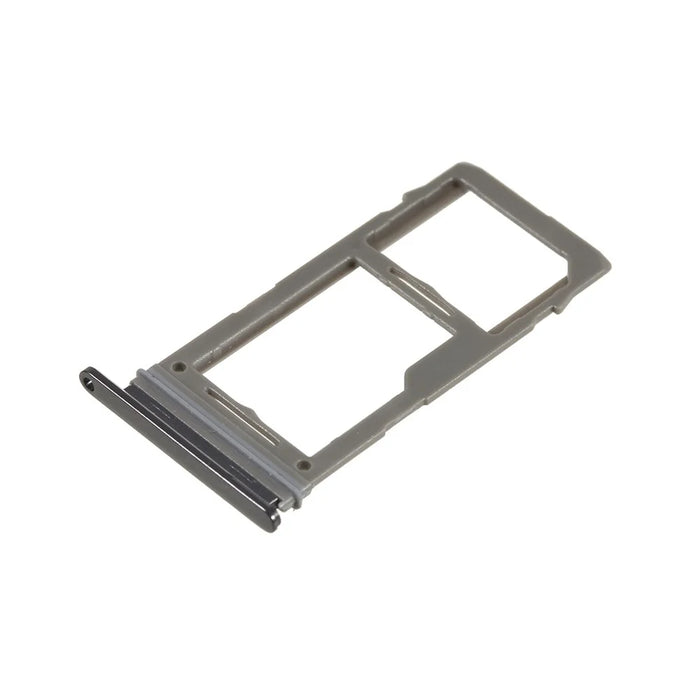 OEM SIM MicroSD Card Tray Holder for Samsung Galaxy S10 G973 / S10 Plus G975 - Black - 1