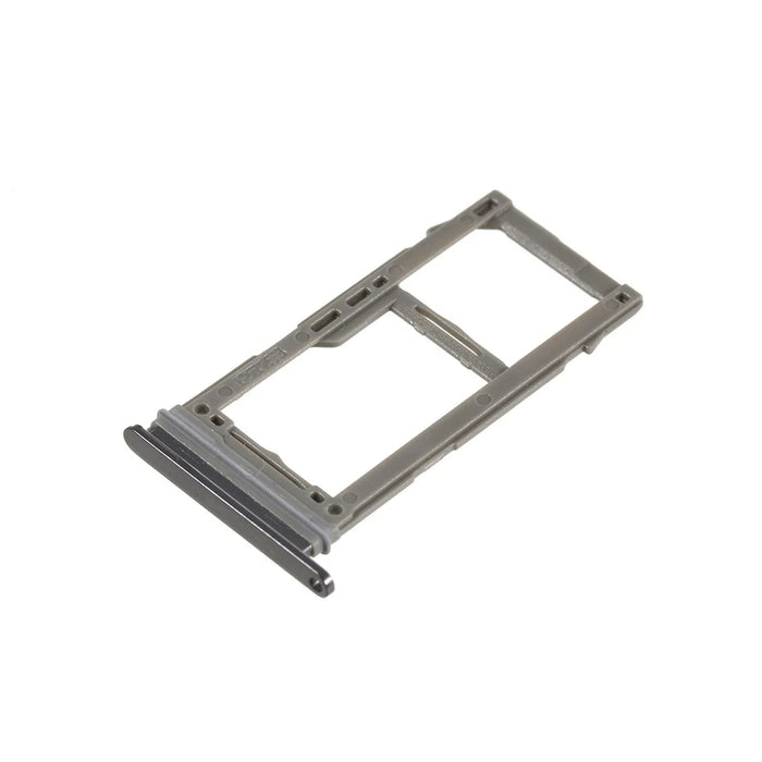 OEM SIM MicroSD Card Tray Holder for Samsung Galaxy S10 G973 / S10 Plus G975 - Black - 2
